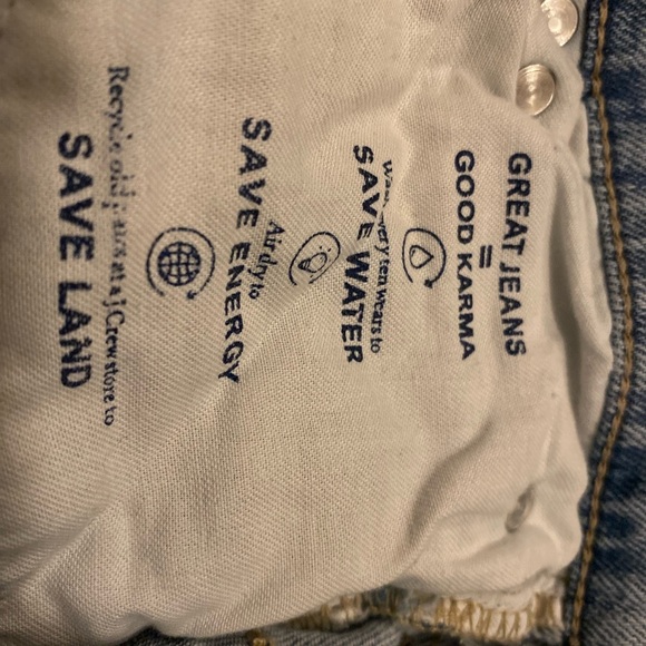 POINT SUR J.Crew Women's High Rise Slim Boy Jeans sz 24 - Picture 12 of 15